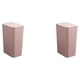 thumbnail image 1 of Naiovety One Click Open Can Garbage With Kitchen Counter Under Large Garbage Can Large With And Capacity Lid Wide Kitchen Rosa claro nórdico 2piezas, 1 of 6