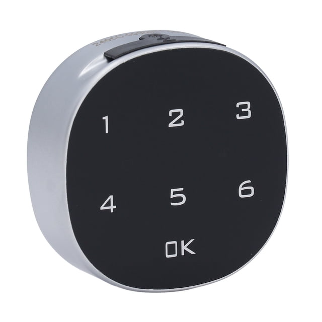 Electronic Cabinet Lock, 4-15 Digit Smart Electronic Safe Lock, Zinc Alloy Security Cabinet Keyless Lock, Cabinet Combination Lock for Drawer, Locker, Cupboard, Closets, Safe Box
