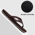 thumbnail image 3 of Harvest Land Comfortable Flip Flops for Men Arch Support Thong Sandals Non Slip Summer Beach Shoes Size 7-13 Males, 3 of 11