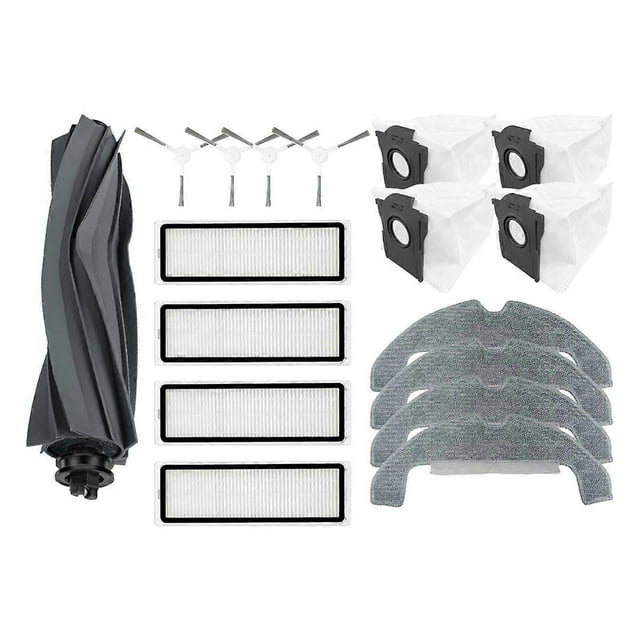 Repuesto para Dreame D10 Plus Gen 2 RLD32GD, accesorios, cepillo lateral principal, filtro HEPA, paño de fregona