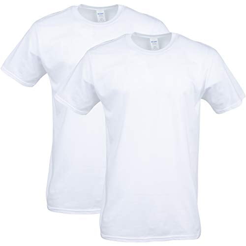 Gildan Men's Softstyle Cotton T-Shirt Style G64000 2-Pack