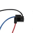thumbnail image 3 of 2pcs Headlight Sockets H4 4 Black Headlight Wiring Harness with Wire for Industrial Equipment Automobiles Vehicles, 3 of 5