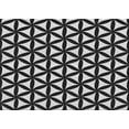 thumbnail image 1 of Ahgly Company Machine Washable Indoor Rectangle Transitional Midnight Gray Area Rugs, 7' x 10', 1 of 7