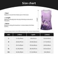 thumbnail image 5 of Daiia Lavender Roses Arrangement Printed Womens Workout Tops for Women Quick-dry Tank Tops Mesh Yoga Shirts Athletic Running Tank Tops Sleeveless Gym Clothes-Medium, 5 of 7