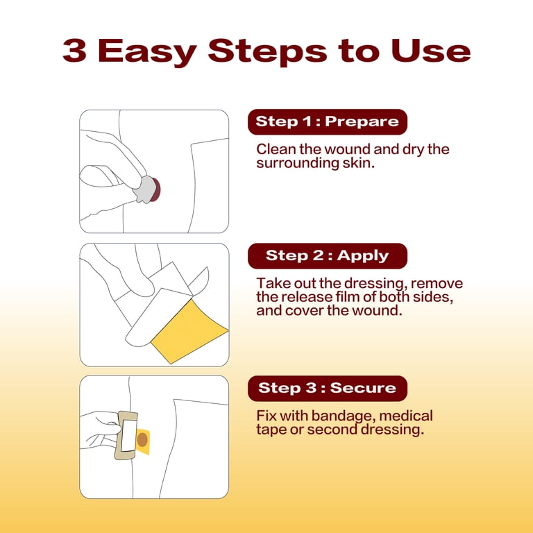 dressing a wound with honey MediHoney Wound & Burn Dressing