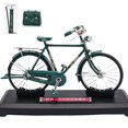 thumbnail image 1 of Retro Bike Model Ornament Miniature Collection Decorative Die-cast Toy Retro Classic Metal Art Bike Model, 1 of 5