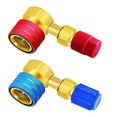 thumbnail image 3 of R134A R1234yf Quick Coupler Adapter 90 Degrees 1/4SAE R1234yf Quick Adapter QC15H L AD51 52, 3 of 7
