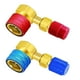 thumbnail image 3 of Adaptador de acoplamiento rápido CA R134A R1234yf de 90 grados 1/4SAE R1234yf QC15H L AD51 52, 3 of 7