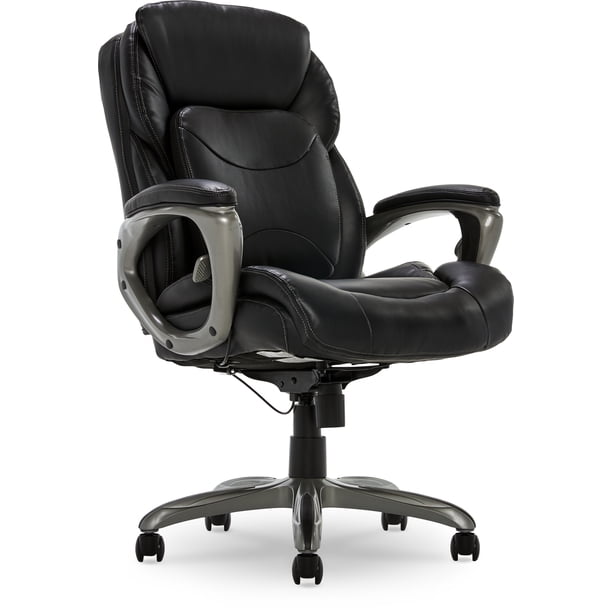 Serta My Fit Bonded Leather HighBack Office Chair with 360 Motion, 250