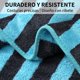 thumbnail image 5 of Toallas de baño de Microfibra 3 Pack Toalla de Secado Rápido Alta Absorbentes Suaves y Cómodo Toallas de Baño Grandes para Cuerpo Adecuado para Deportes,Yoga,SPA,Fitness(Verde+Azul+Amarillo), 5 of 8