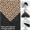 thumbnail image 3 of Brown Christmas Gingerbread Pattern Kitchen Rugs Sets Of 3,Kitchen Runner Rugs Non Skid Washable,Decorative Kitchen Floor Mats for Kitchen,Sink,Laundry,17"x30"+ 17"x47" + 17"x59", 3 of 6