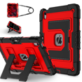 thumbnail image 3 of For iPad Air 4/5 10.9 inch & iPad Air 11 inch M4/M3/M2 (2026/2025/2024) Rugged Case Cover with Stand & Strap & Pencil Holder, 3 of 14