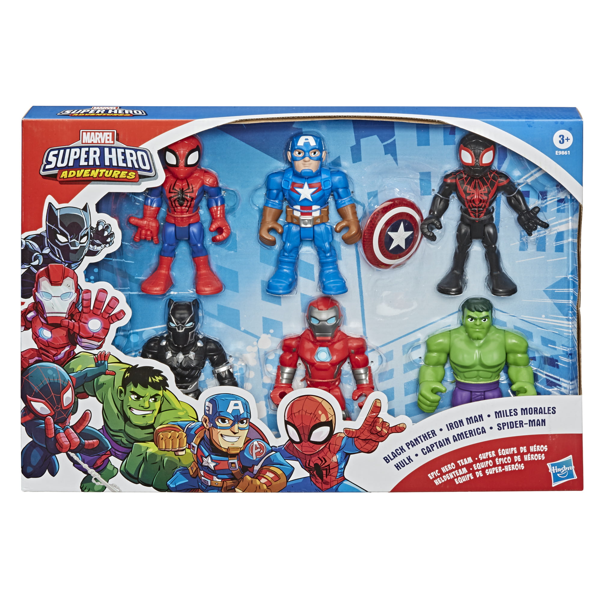 UP to 30 Different Playskool Marvel Super Hero Adventures Figures Your Choice 