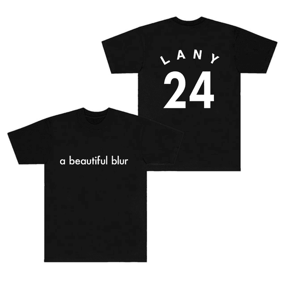 LANY Merch T-Shirt A Beautiful Blur Album 24 Top Tees Crewneck Short Sleeve T Shirts Men Women