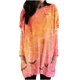 thumbnail image 1 of Vestido estampado de Halloween con bolsillo de cuello redondo y manga larga informal para mujer Fridja  yut1400, 1 of 5