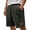 APQ42-Army Green, variant on Mens Corduroy Shorts Casual Vintage Elastic Waist Relaxed Fit Summer Beach Vacation Lounge Short With Pockets White S