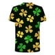 thumbnail image 5 of Tops para hombre, blusas y camisas de manga corta con cuello redondo para hombre, jersey informal con cuello redondo estampado para hombre, pantalones cortos deportivos para fitness, blusa de poliéste, 5 of 5