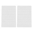 thumbnail image 4 of CIMAXIC 2pcs Creative Acrylic Earrings Storage Racks Decorative Ear Stud Display Stands (White),5.91"X3.94"X2.56", 4 of 5