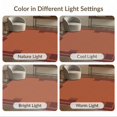 thumbnail image 7 of ODIKA 8'x10' Washable Area Rug Durable, Non-Slip Rust and Burgundy Art Design Geometric Corners with Bold Accents for Living Room, Under Sectional, Family, 7 of 7