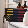 thumbnail image 7 of America Venezuelan Flag Purse Organizer Handbags Totes Leather Zipper Printing Bag For Women Travel Toiletry Bag, 7 of 7