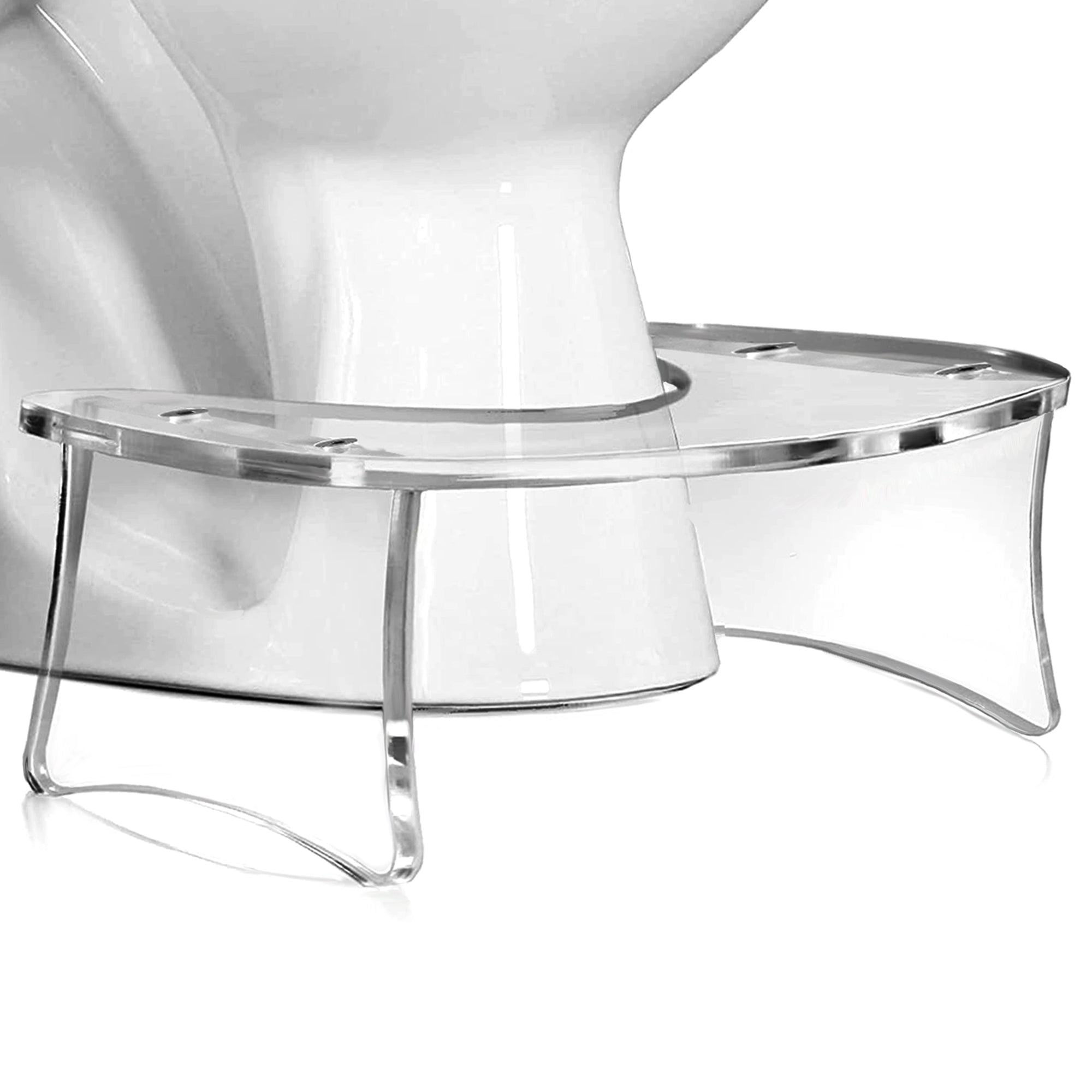 STAUBER Best Potty Stool Acrylic Squatting Toilet Step Stool Original Style