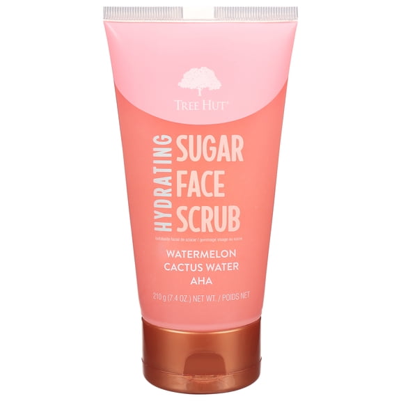 Tree Hut Hydrating Watermelon & Cactus Sugar Face Scrub 7.4 oz