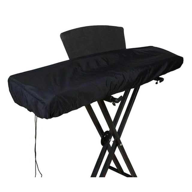 ziyahi Dust Cover for Electronic Piano Cover Electronic Keyboard Cover Black for 61 Key