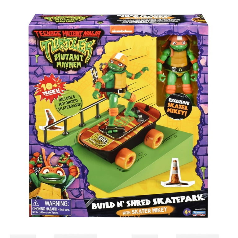 Teenage Mutant Ninja Turtles Build N' Shred Skatepark with Skater