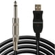 thumbnail image 2 of Cable de Guitarra Eléctrica USB Hugo Conector de 6.35 Mm Accesorio Musical, 2 of 2