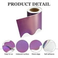 thumbnail image 3 of Uxcell Iridescent Bulletin Board Border, 65.5 Feet Poster Chalkboard Cork Decoration Trim Scalloped Borders Wall Decor for Classroom Office Locker, Purple, 3 of 7
