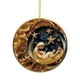 thumbnail image 2 of Pendiente Navidad Acrylic Mysterious Navy Blue Gold, Acrylic Pendant Christmas, Estilo Navideño, Accesorio de Navidad, Regalo de Navidad, para Colgante Joyería, Material Acrylic Duradero,, 2 of 3