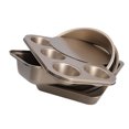 thumbnail image 1 of Bakeware Pans Set, 6 Pack Carbon Steel Baking Mould With Tray Box For Home Kitchen, 1 of 8