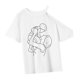 thumbnail image 3 of Camiseta de mujer con cuello redondo, camisetas de verano para mujer, para deportes, uso diario, vacaciones M, 3 of 8