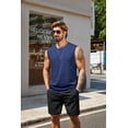 thumbnail image 3 of COOFANDY Workout Sleeveless Muscle T Shirts for Men Cotton Tank Tops Casual Sleeveless Shirts, 3 of 9