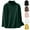 Green, variant on Boys Fleece Long Sleeve Tshirts Casual Loose Basic Mock Neck Pullover Shirts Kids Lightweight Soft Fall Winter Warm Tops