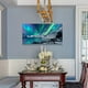 thumbnail image 3 of 1pc, Farmhouse Wall Decor For Living Room Canvas Wall Art For Bedroom Blue Aurora Scenery Paintings Modern Bathroom Canvas Art Print Office Pictures For Home Kitchen Wall Decorations Artwork No Frame, 3 of 4