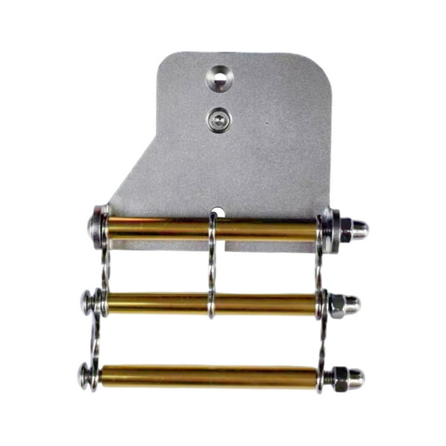 Ganchos para cinturón de taladro para electricistas, soporte para taladro, metal resistente, autoblocante, ronda dorada