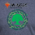 thumbnail image 3 of CafePress - Magic Green Mana Symbol T Shirt - Mens Tri-blend T-Shirt, 3 of 4