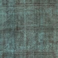 thumbnail image 1 of Ahgly Company Indoor Square Abstract Turquoise Blue Modern Area Rugs, 3' Square, 1 of 4