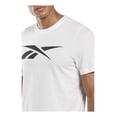 thumbnail image 3 of Playera Reebok Hombre Basic Cotton Vector Blanco Casual blanco XL, 3 of 7