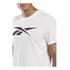 thumbnail image 3 of Playera Reebok Hombre Basic Cotton Vector Blanco Casual blanco M, 3 of 7