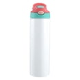 thumbnail image 2 of AuroraX Insulated Water Bottle Stainless Steel Water Bottles,Travel Small Leak Proof 16 oz Water Bottles,Water Cup, 2 of 3