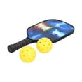 thumbnail image 4 of Pickleball Paddle Set, Carbon Fiber Pickleball Paddle Pickleball Paddles Pickleball Rackets  For Game Styles For All Skill Levels PK-065, 4 of 8