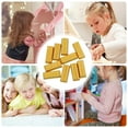 thumbnail image 3 of SWETRACE 10Pcs Mini Fake Gold Bar Golden Rectangular Alloy for Collectors and Hobbyists, 3 of 8