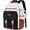Black White Brown, variant on LOVEVOOK School Backpack for Teen Girls，Casual School Backpack 14-18 Teenage 15.6 Inch Laptop Bookbag, Cute Big Student Laptop Backpack for College Women Middle High School Travel Daypack