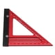 thumbnail image 5 of Regla triangular para carpintería, aleación de aluminio, cuadrado de viga portátil de alta precisión para carpintero, 5 of 14