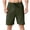 Army Green, variant on Besolor Men's Athletic Shorts Summer Wide Leg High Waisted Elastic Drawstring Casual Workout Knee Length Shorts with Pocket(X-Large,Khaki)