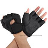 Weight Lifting Gym Half Finger Gloves Training Fitness Wrist Wrap Exercise