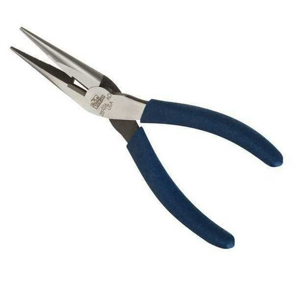 Ideal 6 in Long Nose Plier,Side Cutter Dipped Handle 35-036