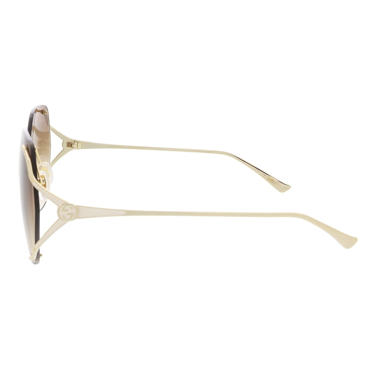 Gucci Shades Sunglasses: Brown Gradient Butterfly Ladies  display picture 2